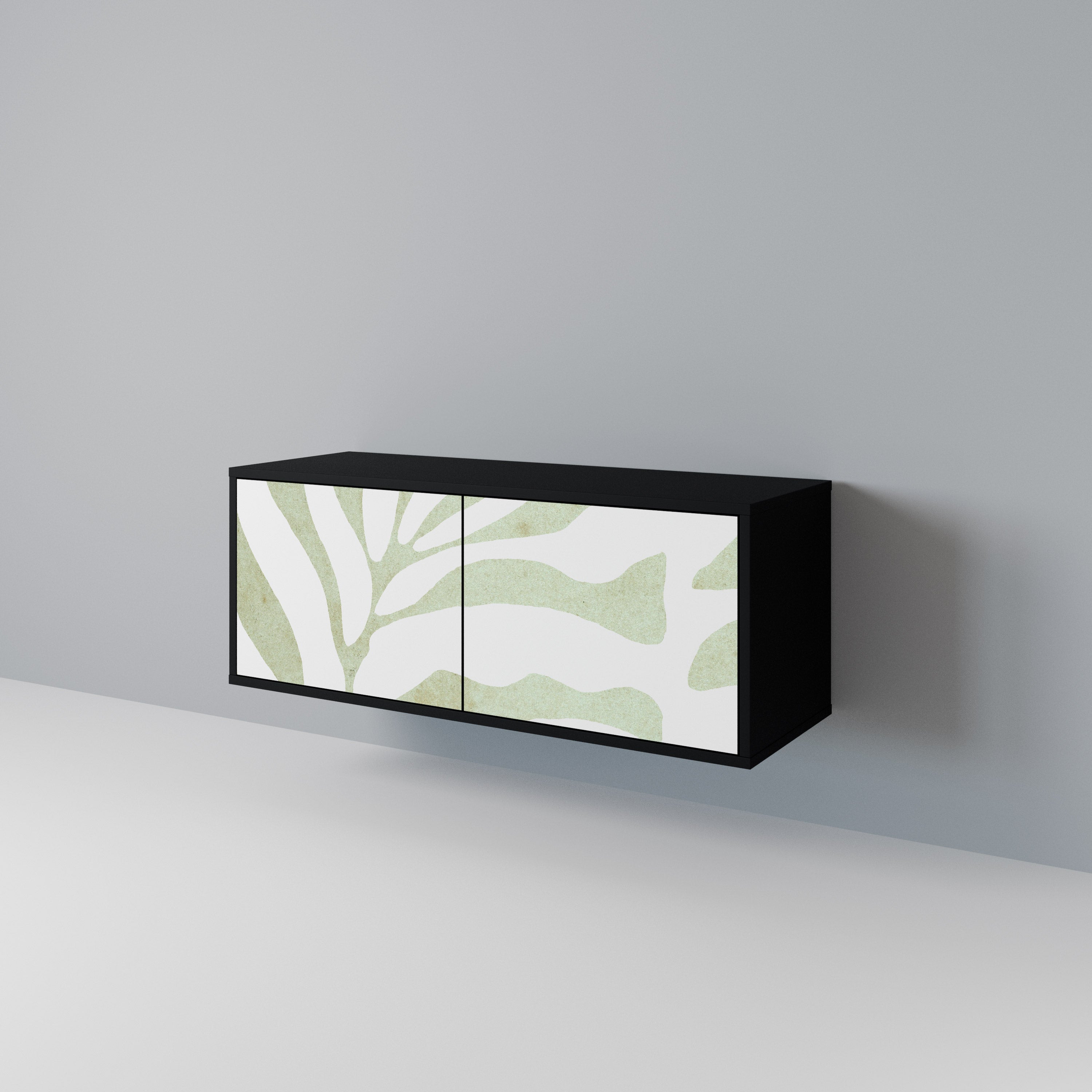 BOTANICAL SPARK Compact 2-Door TV Cabinet