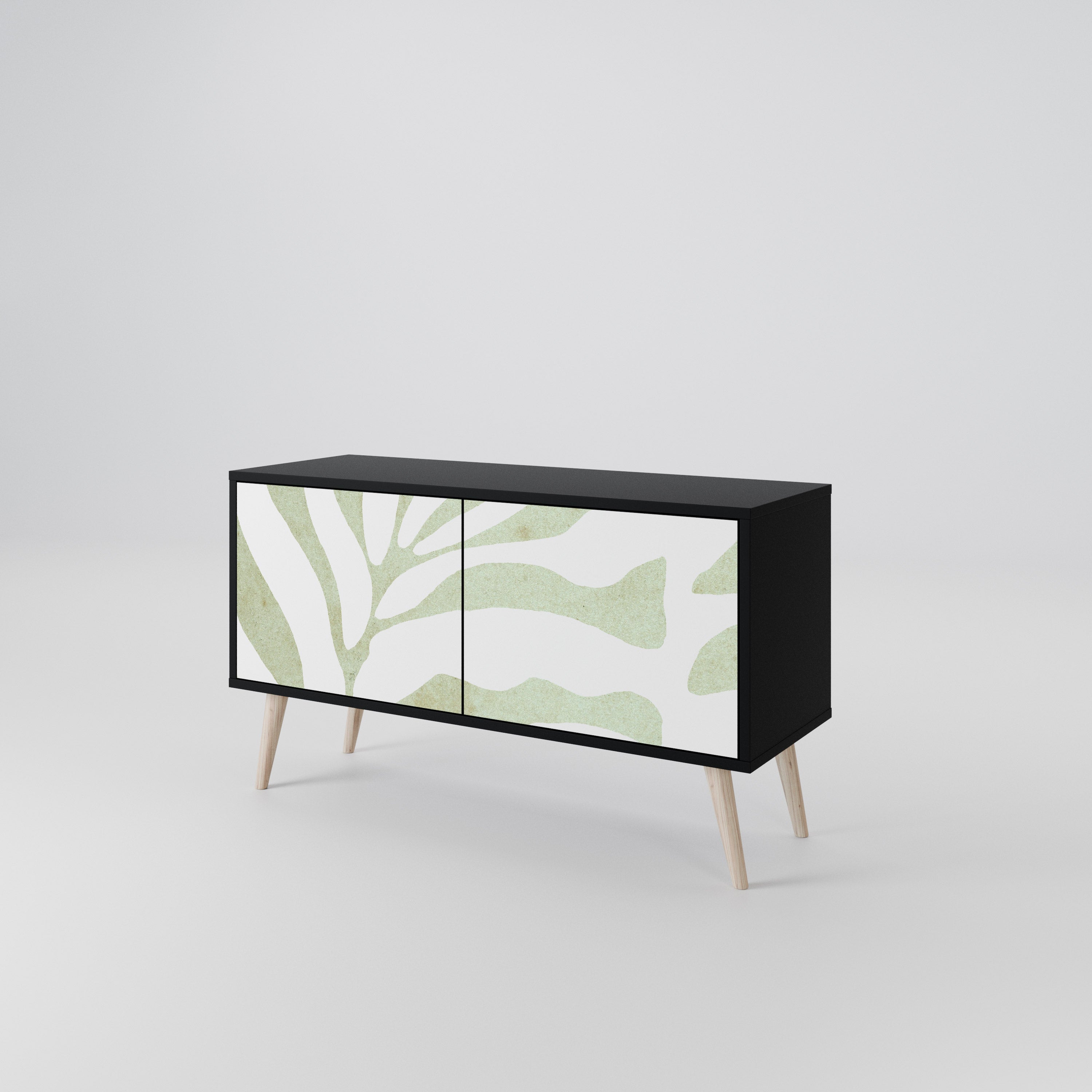 BOTANICAL SPARK Compact 2-Door TV Cabinet