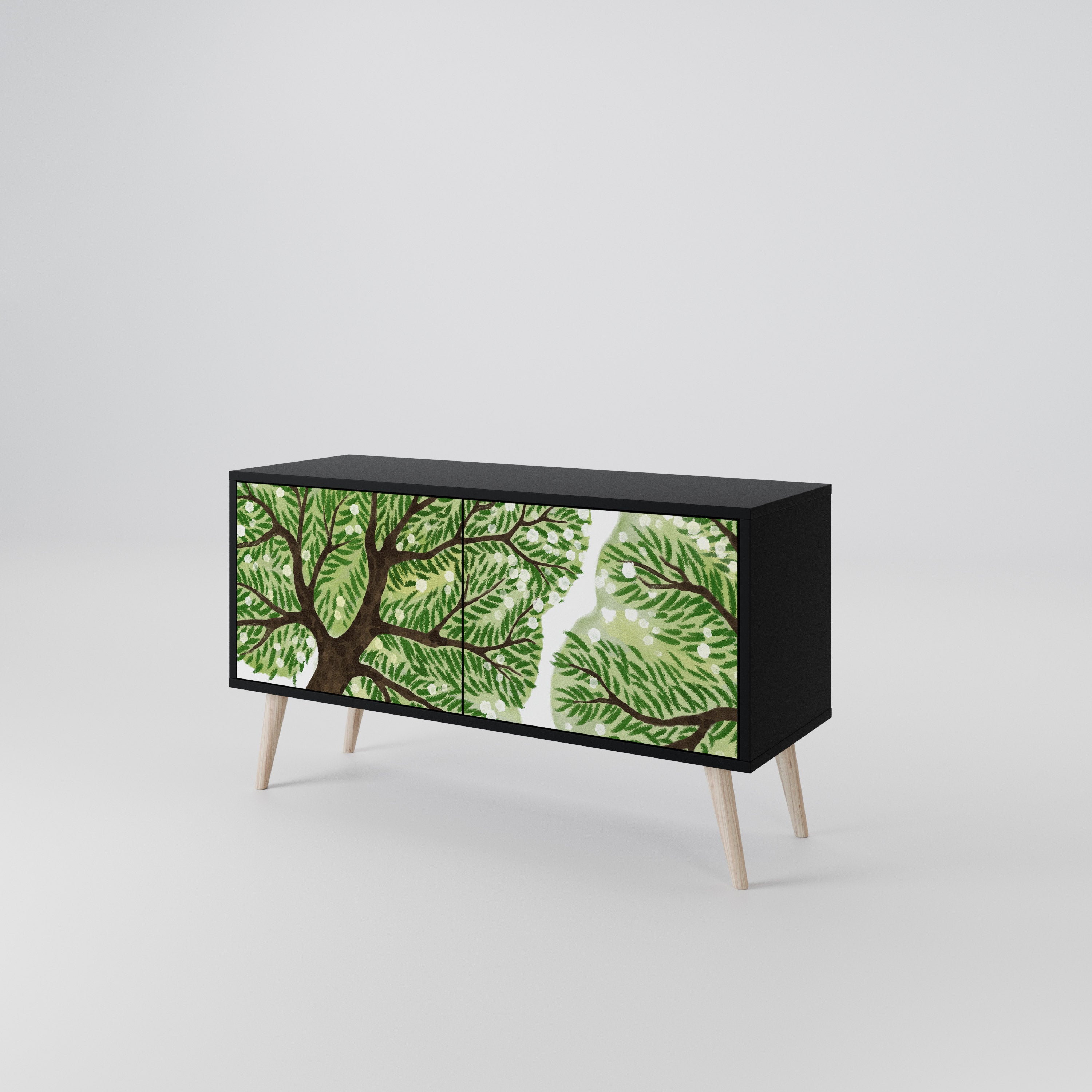 WILDERNESS DASH Compact 2-Door TV Cabinet