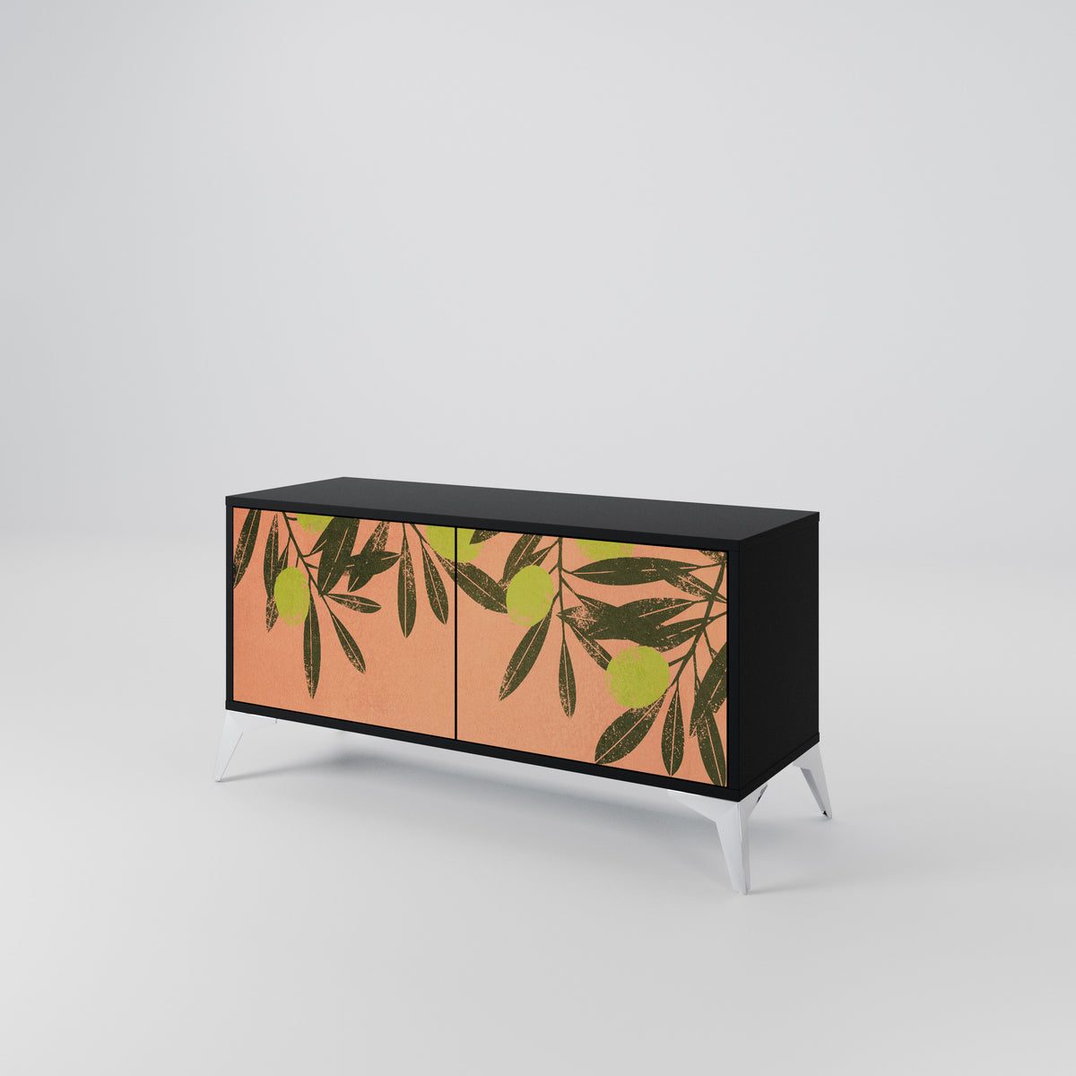 JUICY OLIVES Compact 2-Door TV Cabinet