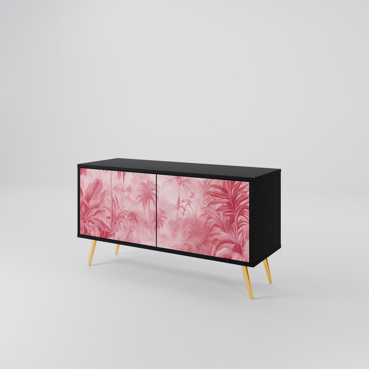 SWEET TROPICS Compact 2-Door TV Cabinet
