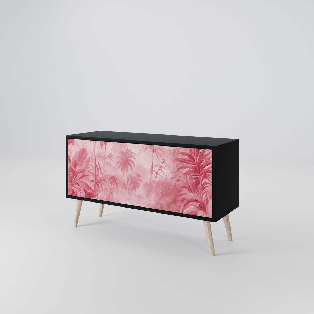 SWEET TROPICS Compact 2-Door TV Cabinet
