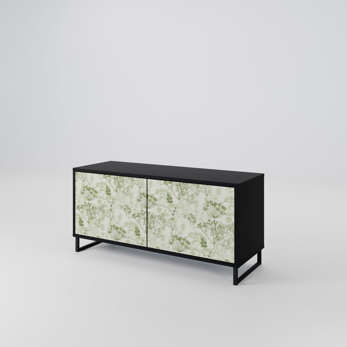 FENNEL BALDACHIN Compact 2-Door TV Cabinet