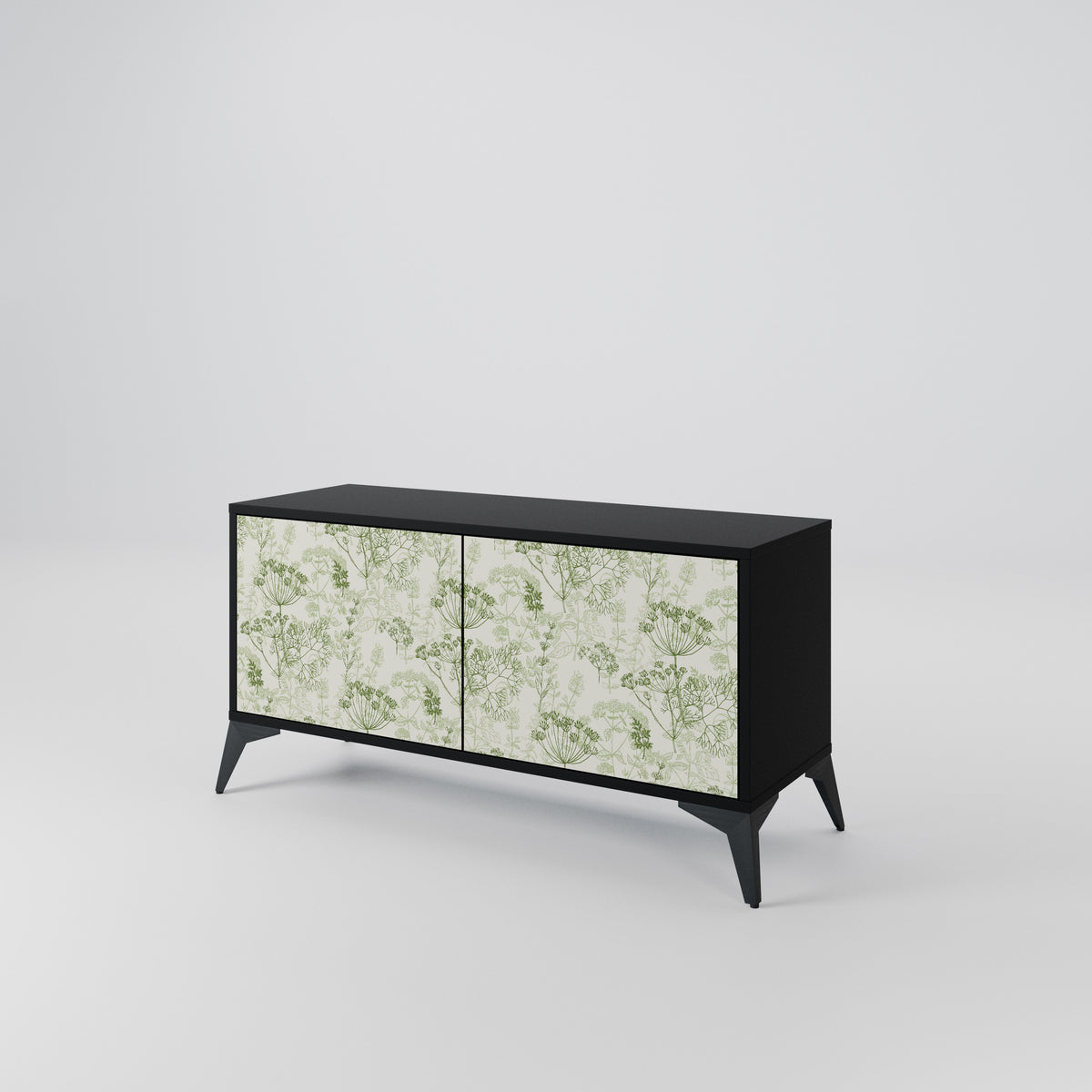 FENNEL BALDACHIN Compact 2-Door TV Cabinet