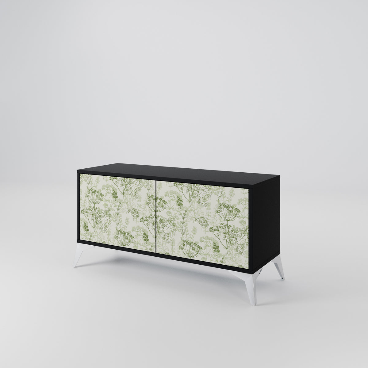 FENNEL BALDACHIN Compact 2-Door TV Cabinet