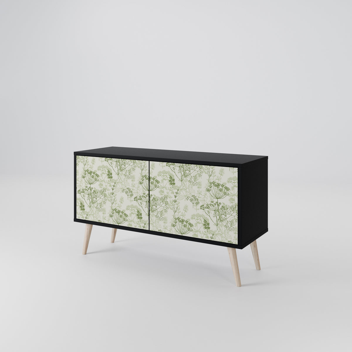 FENNEL BALDACHIN Compact 2-Door TV Cabinet