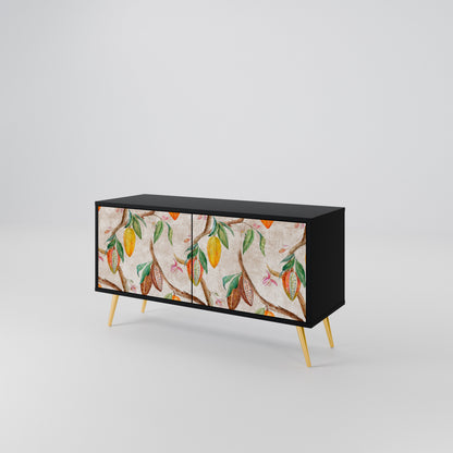 COCOA FRUITS Compact 2-Door TV Cabinet
