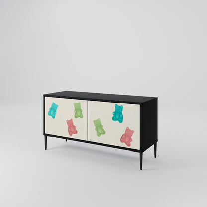 GUMMY BEARS Compact 2-Door TV Cabinet