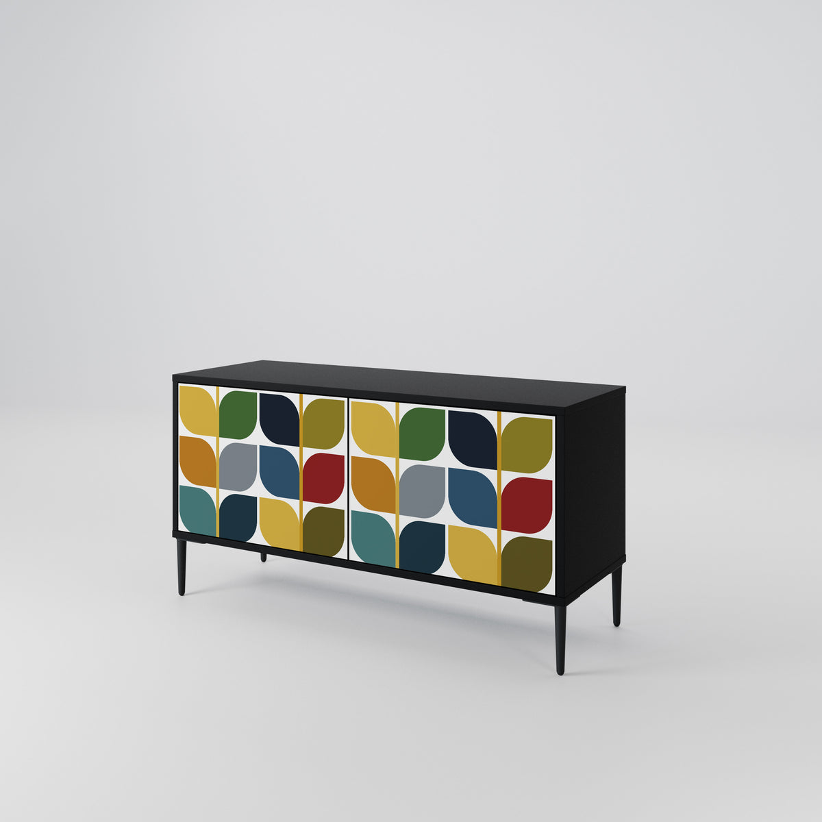 WEIGHTLESS HOURS Compact 2-Door TV Cabinet
