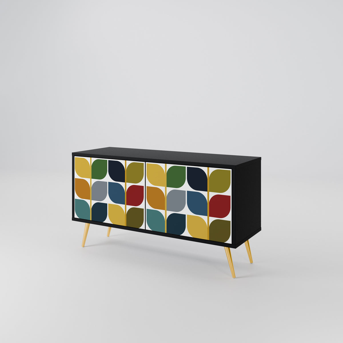 WEIGHTLESS HOURS Compact 2-Door TV Cabinet