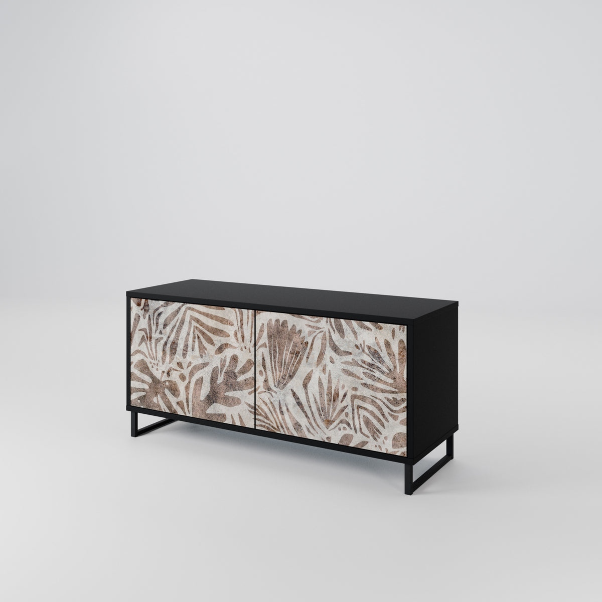 PASSING TIME Compact 2-Door TV Cabinet