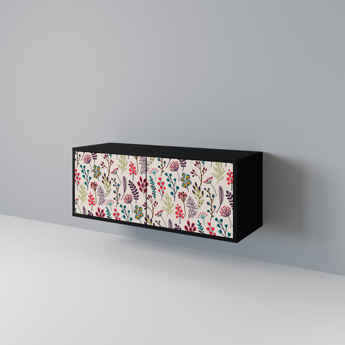 AUTUMN SUNDRIES Compact 2-Door TV Cabinet