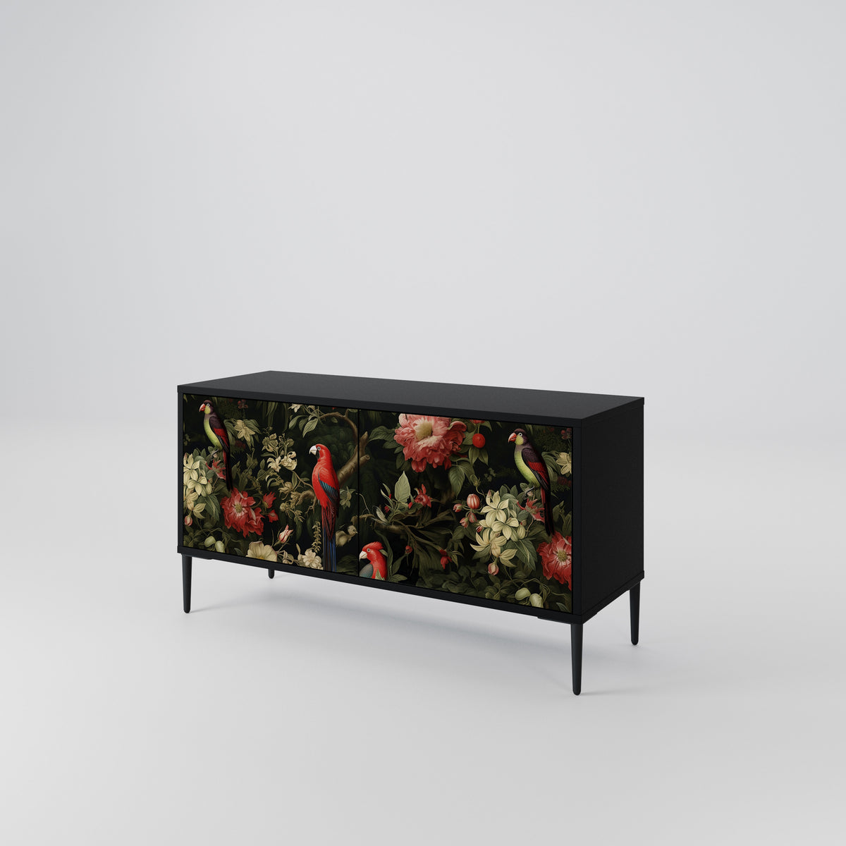 FLORAL FANTASIA Compact 2-Door TV Cabinet