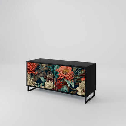 SPROUTING GRACE Compact 2-Door TV Cabinet
