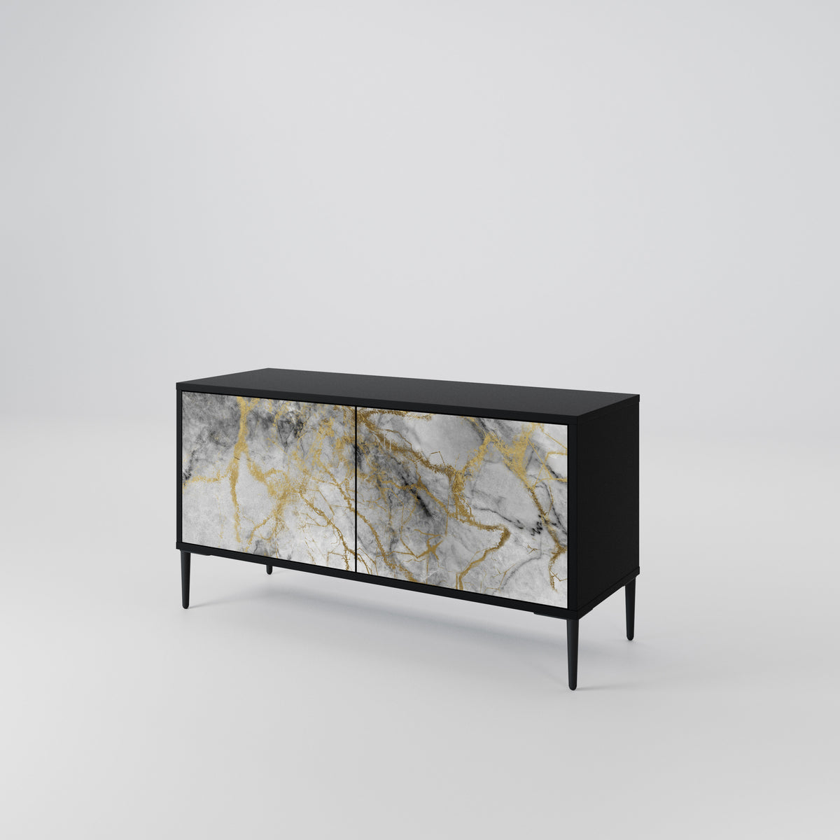 TIMELESS GLIDE Compact 2-Door TV Cabinet
