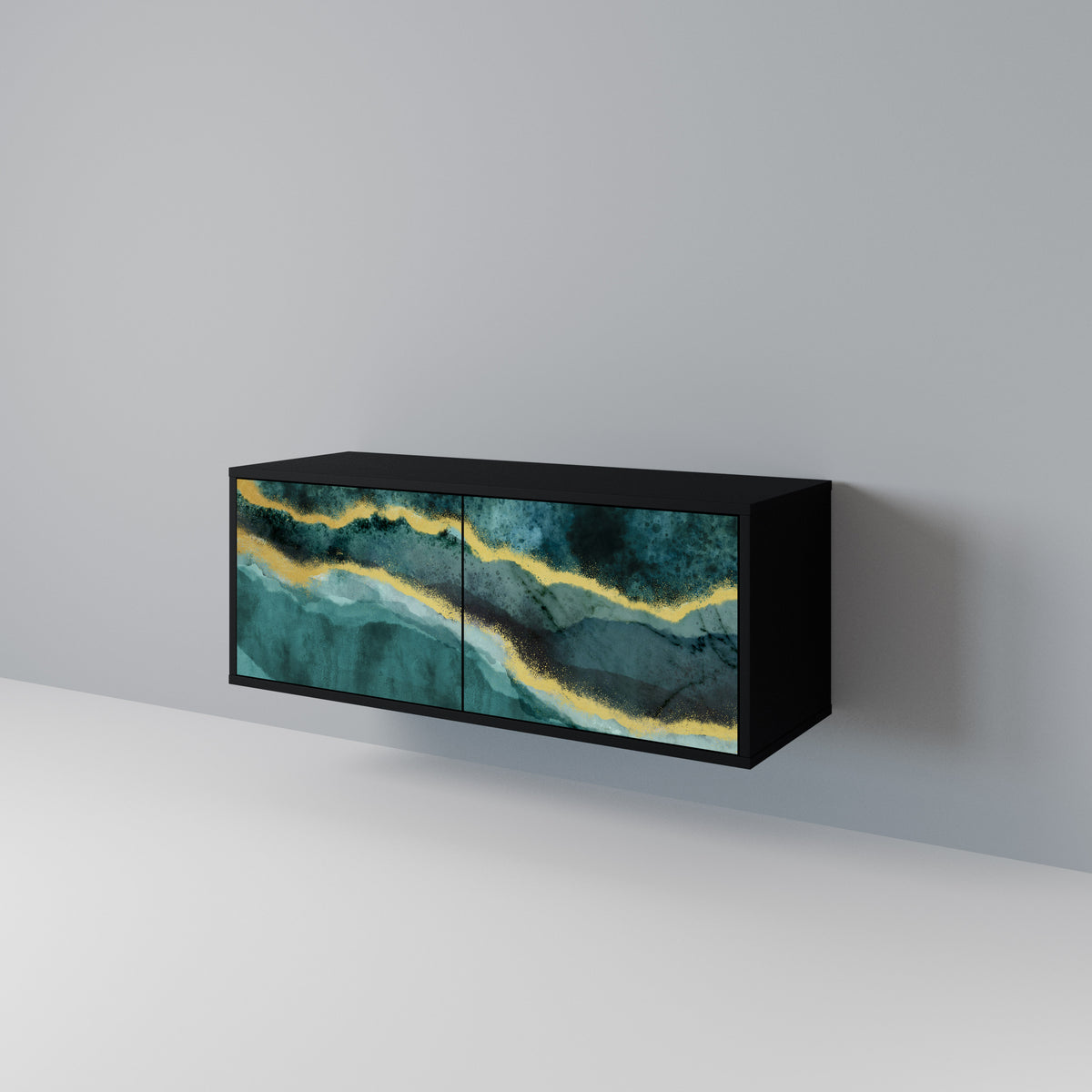 GOLDRUSH ODYSSEY Compact 2-Door TV Cabinet