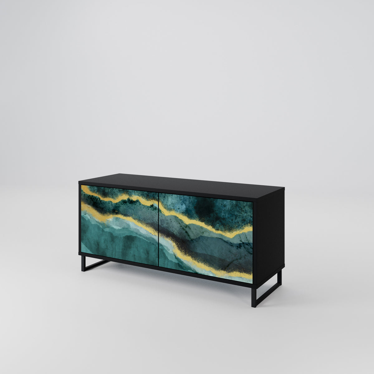 GOLDRUSH ODYSSEY Compact 2-Door TV Cabinet