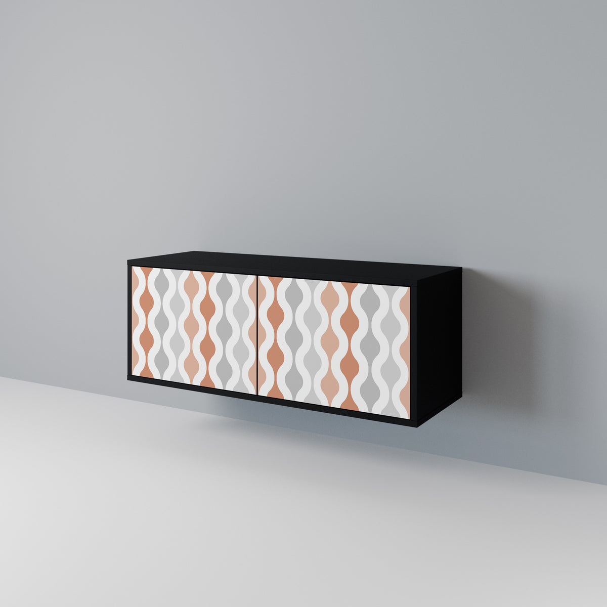 HAZY NOSTALGIA Compact 2-Door TV Cabinet