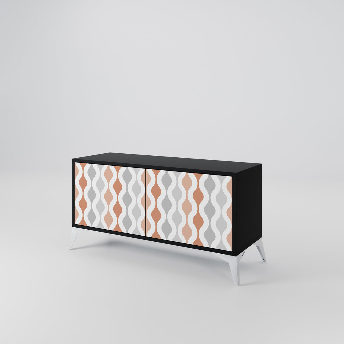 HAZY NOSTALGIA Compact 2-Door TV Cabinet