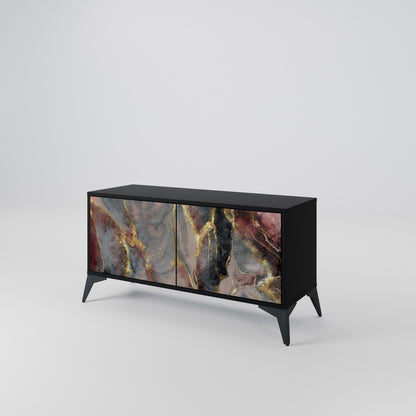 GOLDEN TIDES Compact 2-Door TV Cabinet
