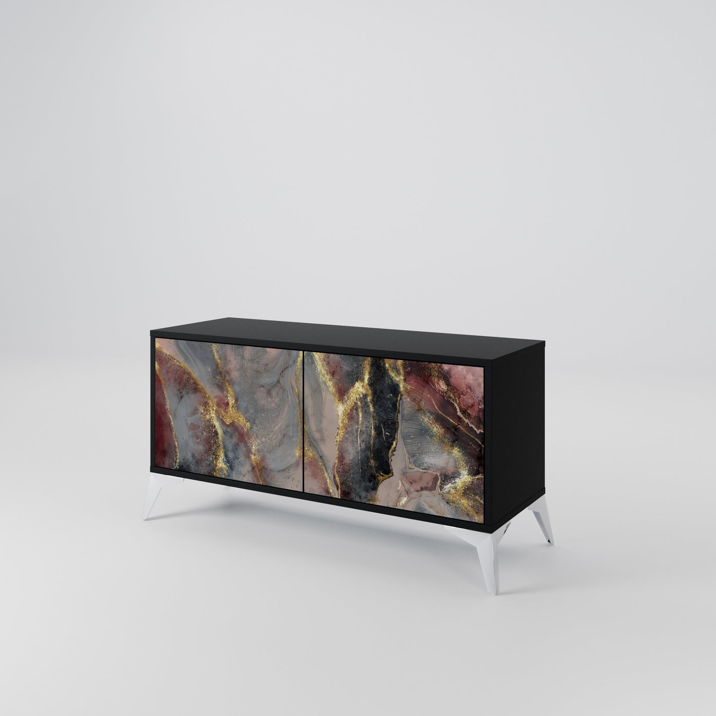 GOLDEN TIDES Compact 2-Door TV Cabinet