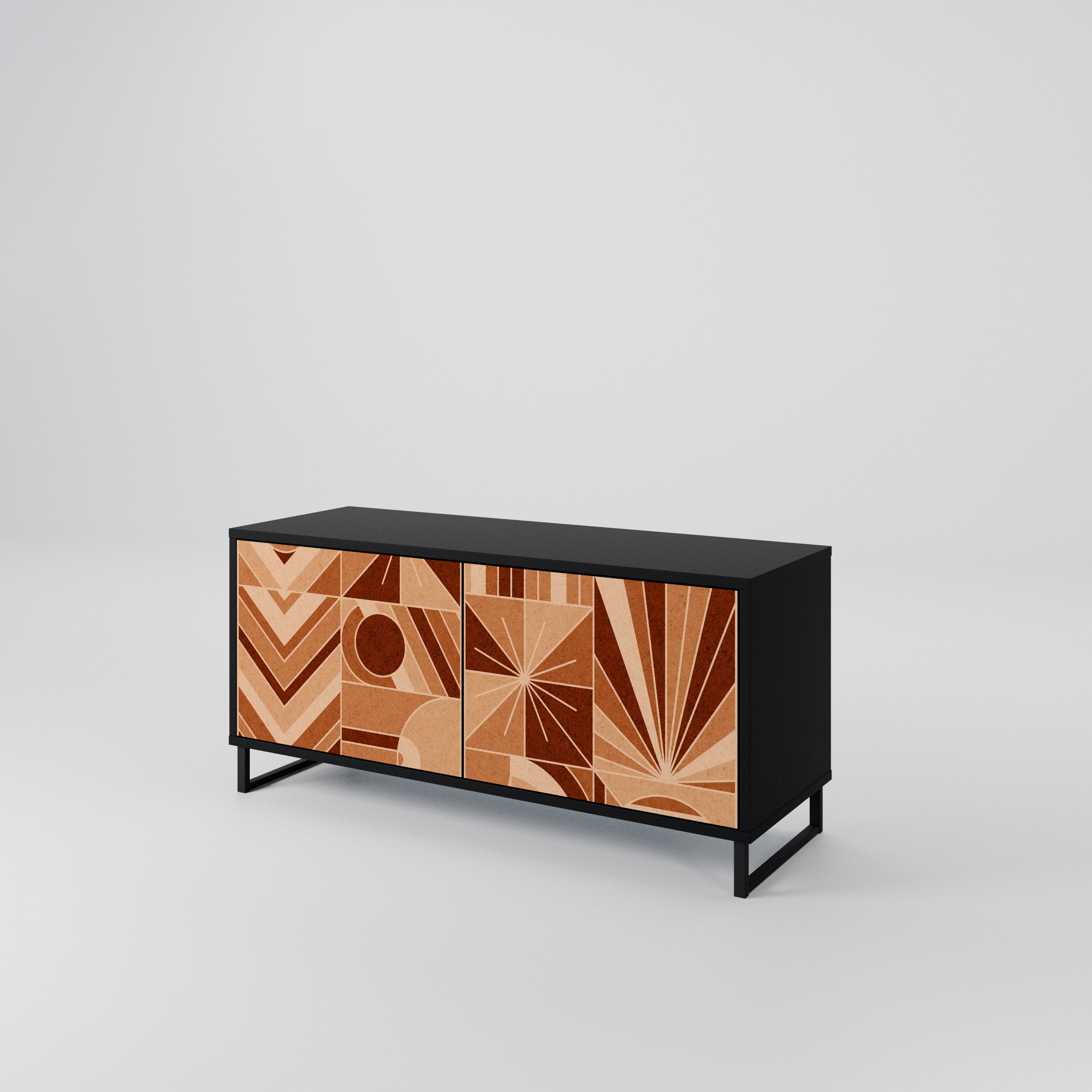 PRISM MOSAIC Compact 2-Door TV Cabinet