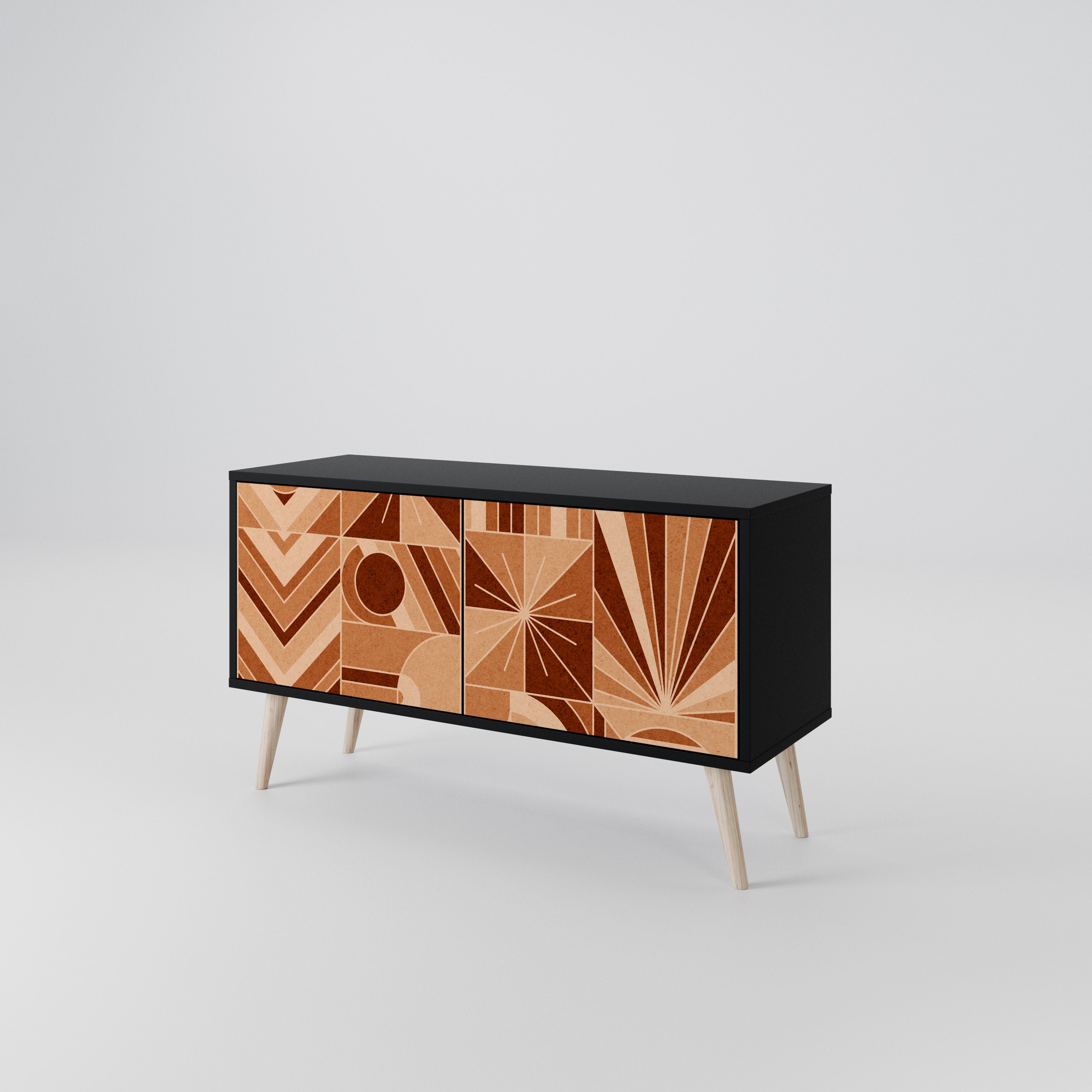 PRISM MOSAIC Compact 2-Door TV Cabinet