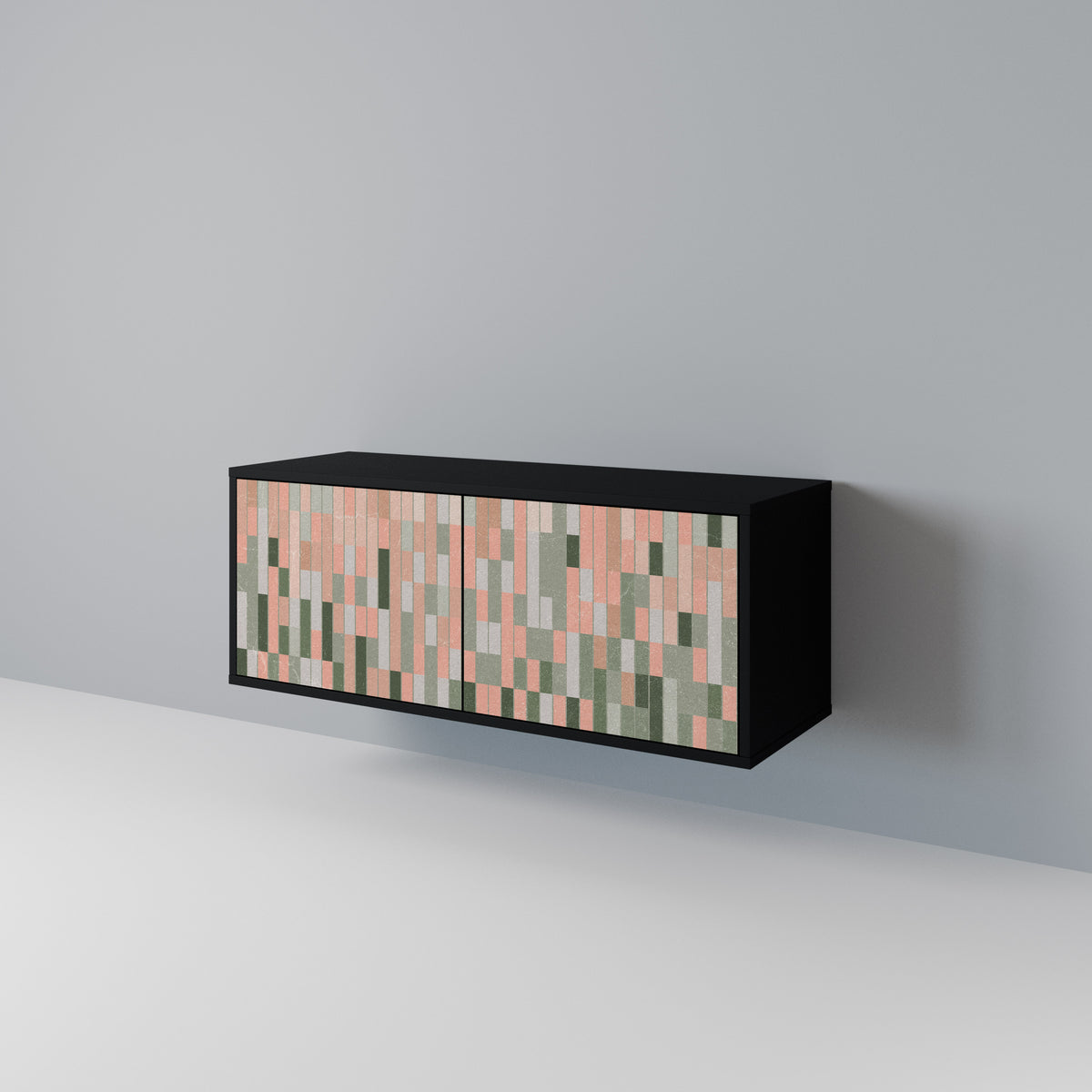 BUILDING THE FUTURE Compact 2-Door TV Cabinet