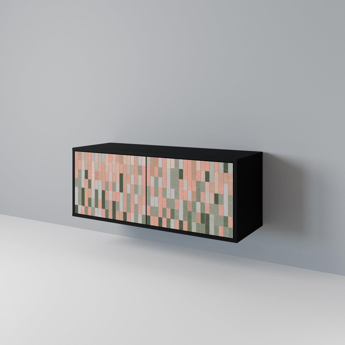 BUILDING THE FUTURE Compact 2-Door TV Cabinet