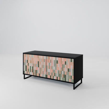 BUILDING THE FUTURE Compact 2-Door TV Cabinet