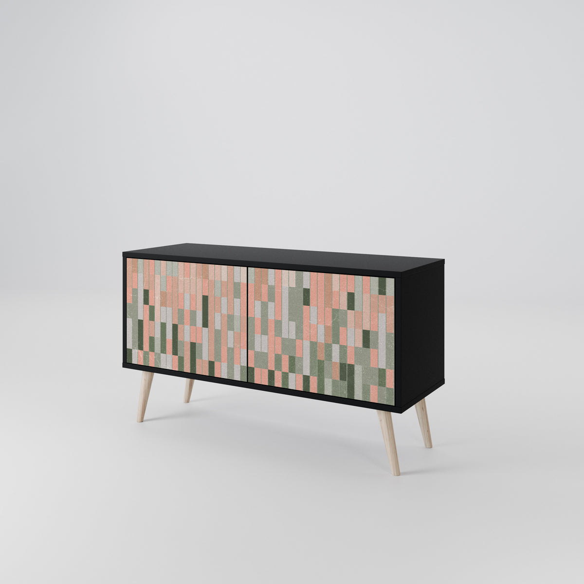 BUILDING THE FUTURE Compact 2-Door TV Cabinet