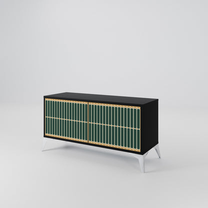 ILUSION GATE Compact 2-Door TV Cabinet