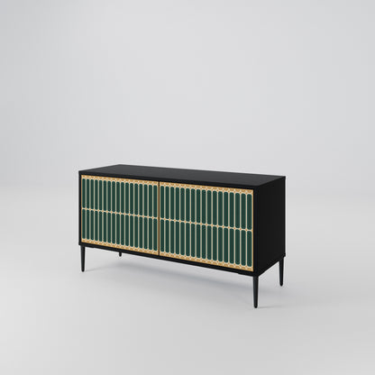 ILUSION GATE Compact 2-Door TV Cabinet