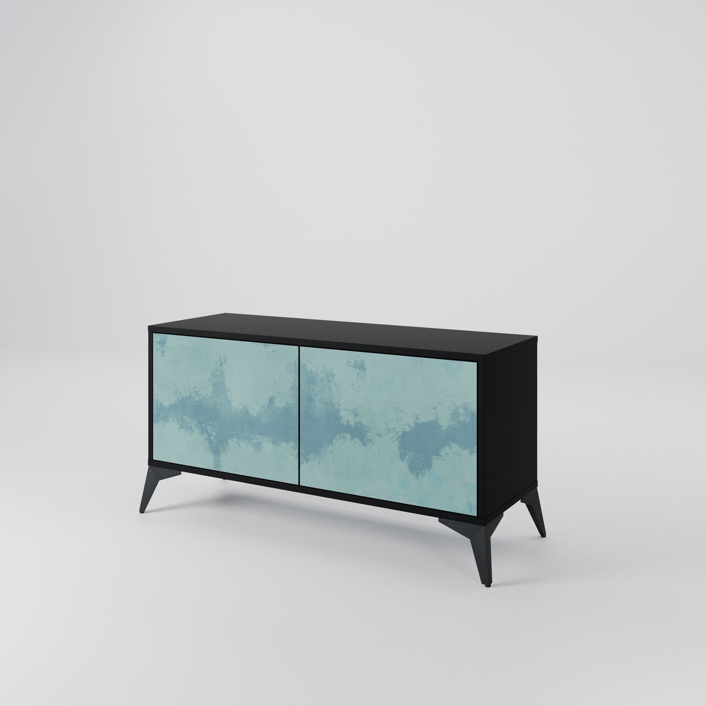 SKY WASH Compact 2-Door TV Cabinet