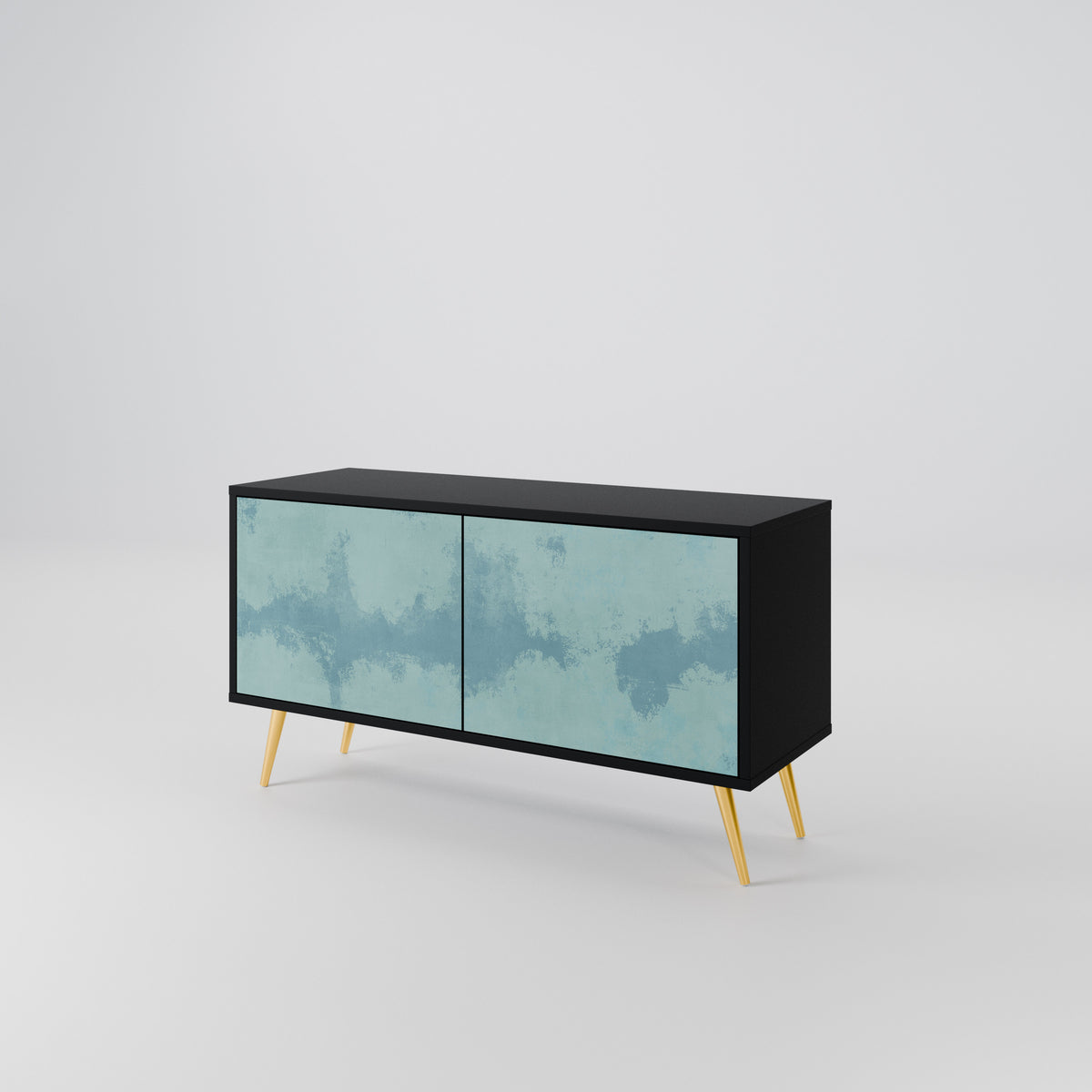 SKY WASH Compact 2-Door TV Cabinet