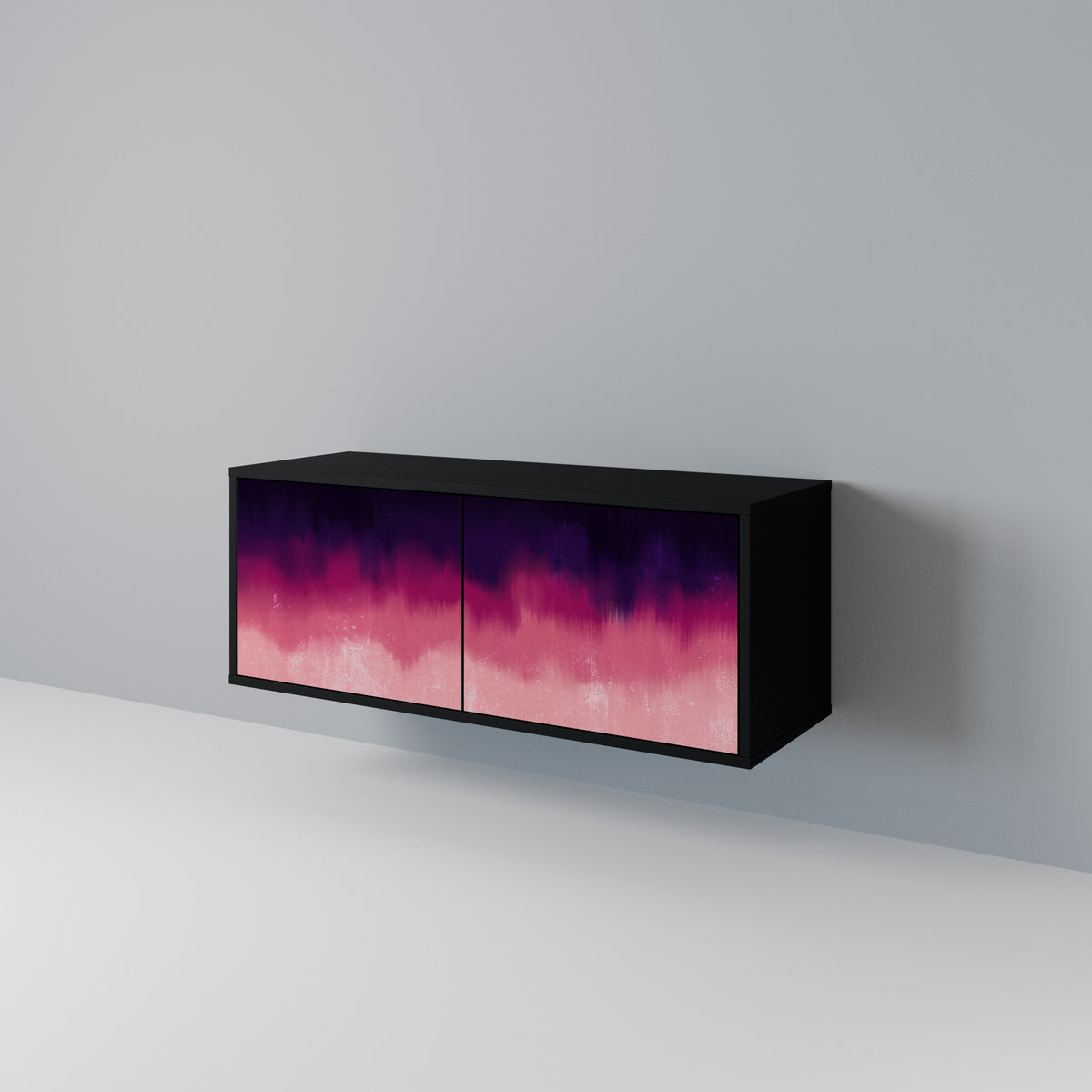 AURORA BOREALIS Compact 2-Door TV Cabinet