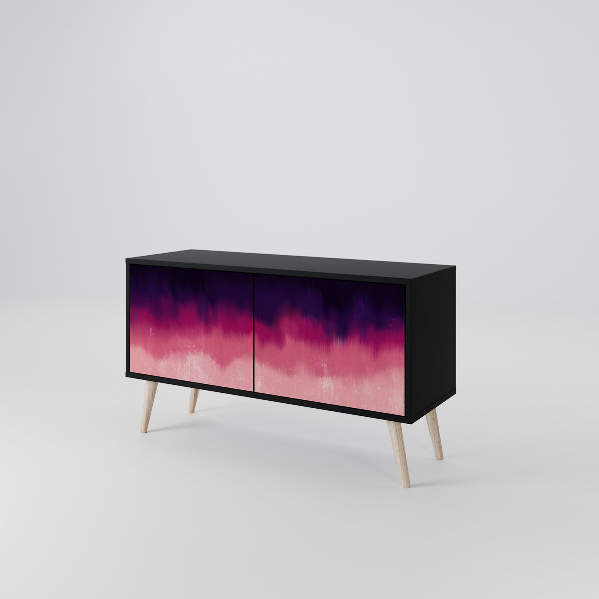 AURORA BOREALIS Compact 2-Door TV Cabinet