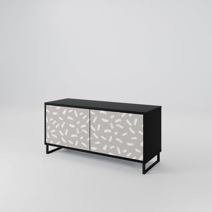 PASSING SECONDS Compact 2-Door TV Cabinet