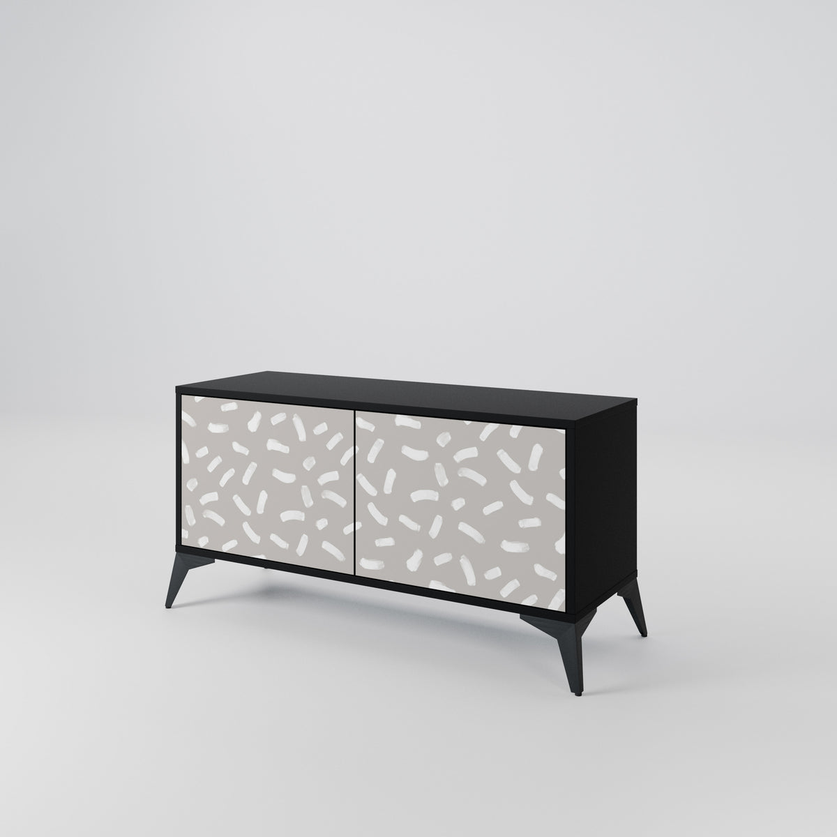 PASSING SECONDS Compact 2-Door TV Cabinet
