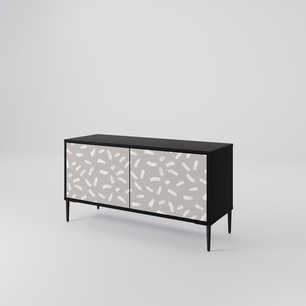 PASSING SECONDS Compact 2-Door TV Cabinet