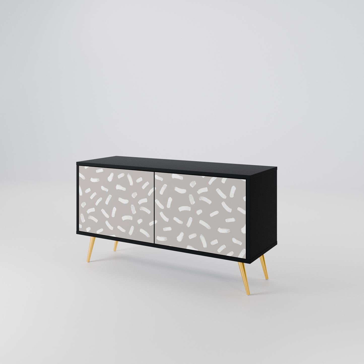 PASSING SECONDS Compact 2-Door TV Cabinet