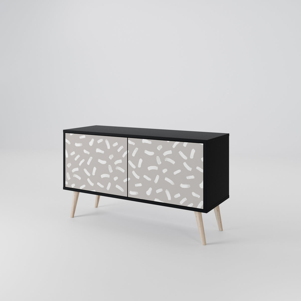 PASSING SECONDS Compact 2-Door TV Cabinet