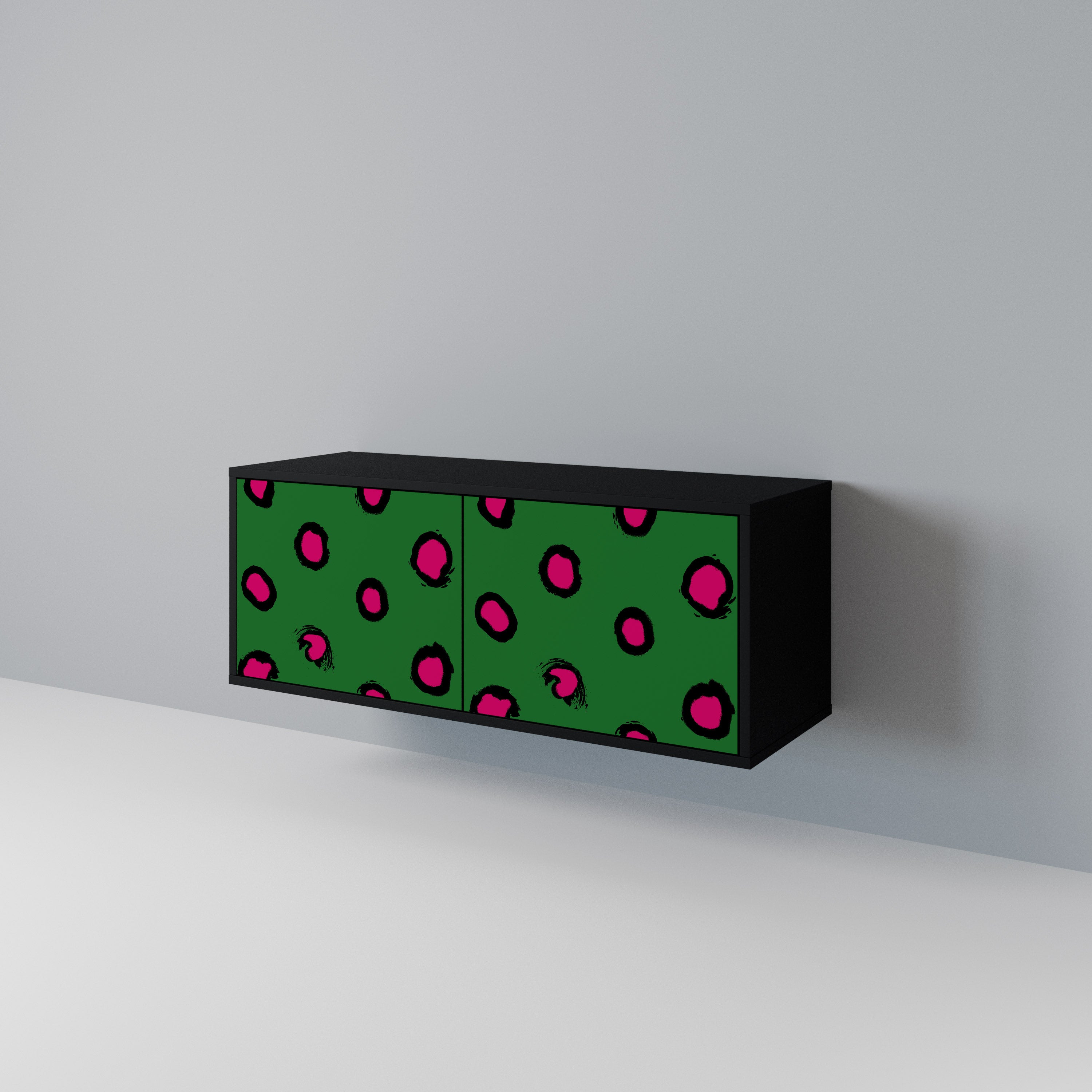 FUNKY SPOTS Compact 2-Door TV Cabinet
