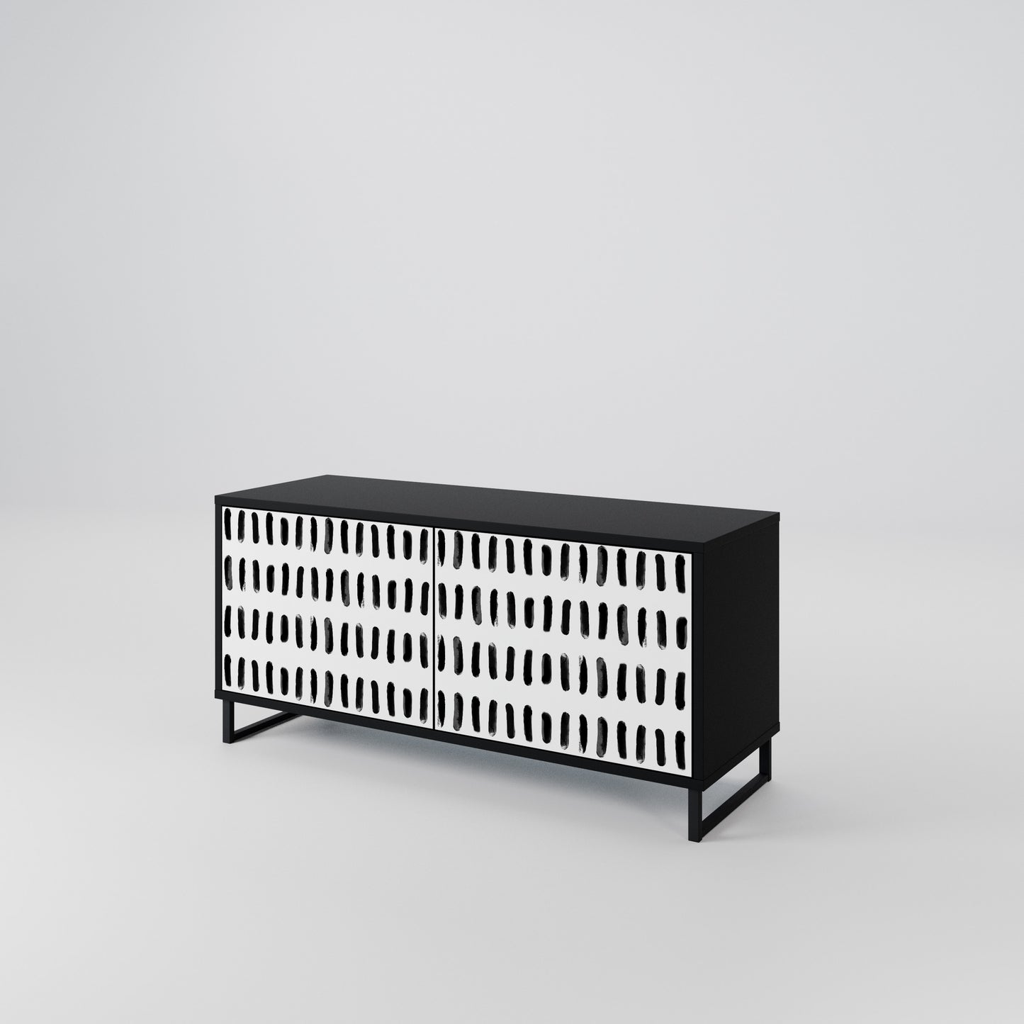 NIGHTY MELODIES Compact 2-Door TV Cabinet