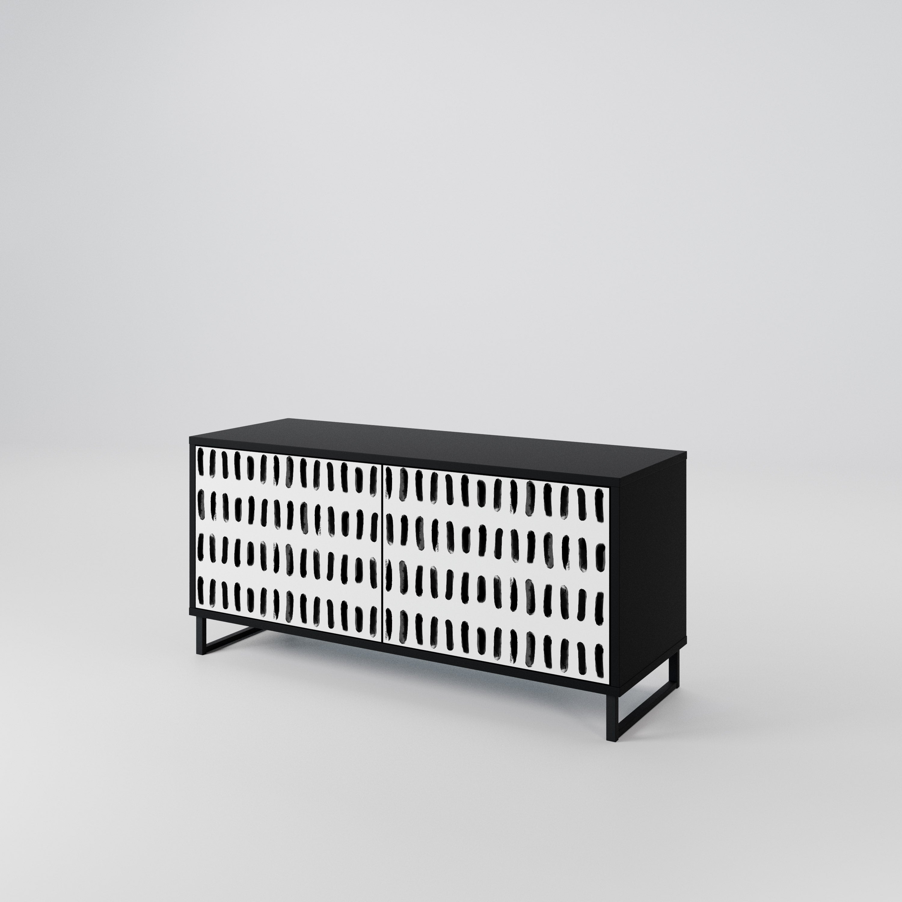 NIGHTY MELODIES Compact 2-Door TV Cabinet