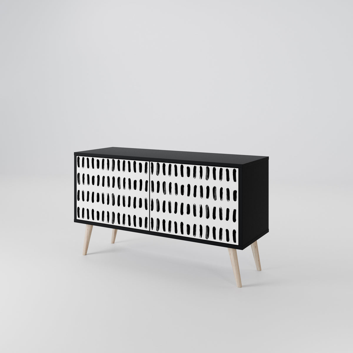 NIGHTY MELODIES Compact 2-Door TV Cabinet