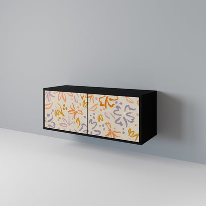 SPRING WHIMSY Compact 2-Door TV Cabinet