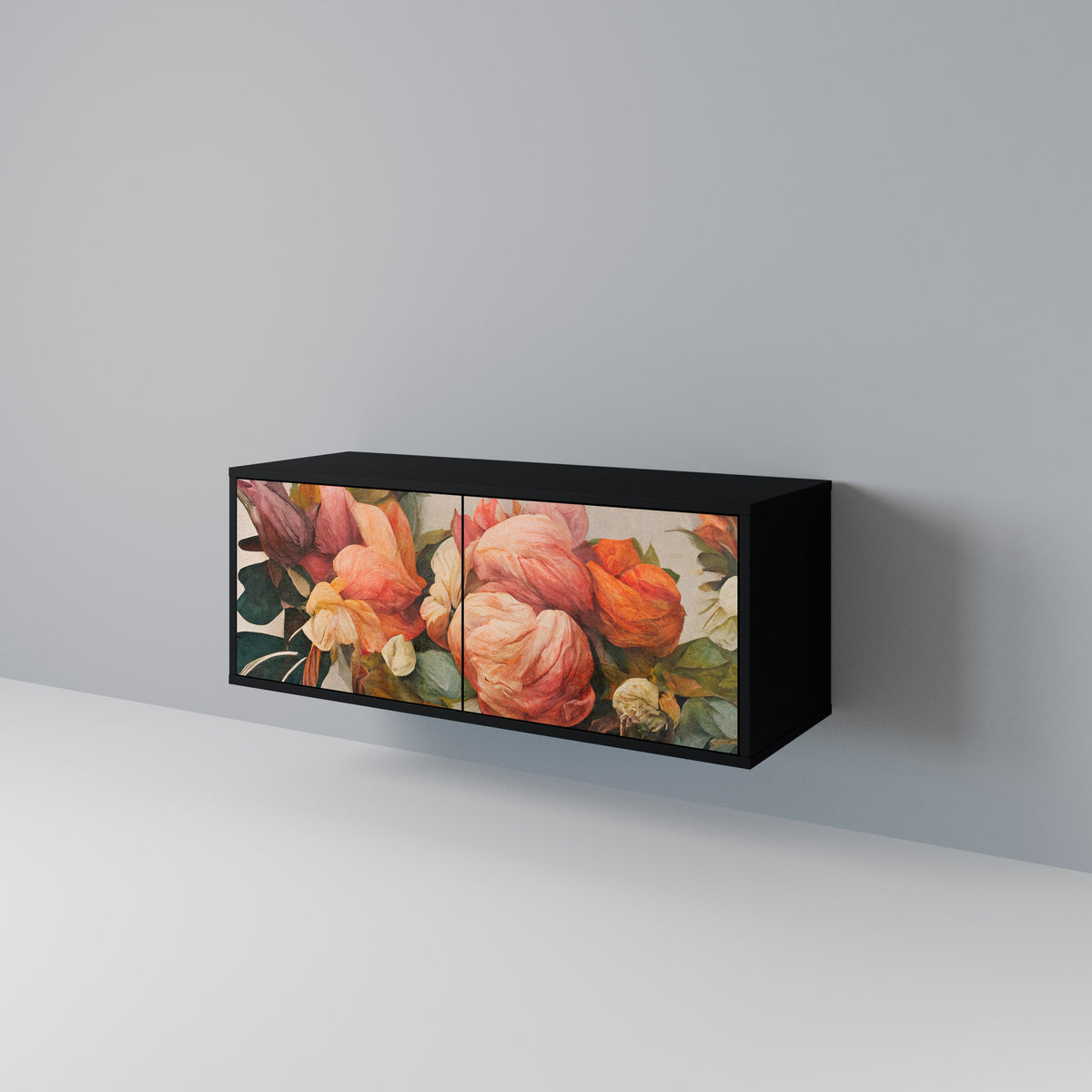 STYLISH BEAUTY Compact 2-Door TV Cabinet