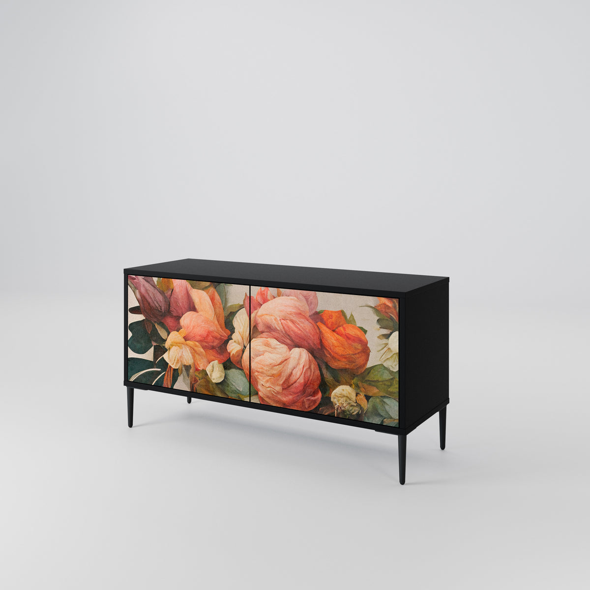 STYLISH BEAUTY Compact 2-Door TV Cabinet