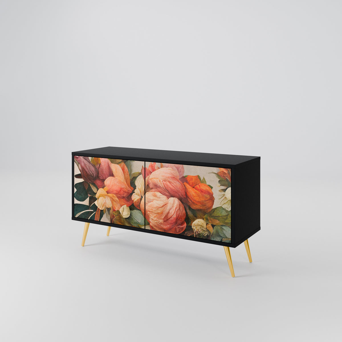 STYLISH BEAUTY Compact 2-Door TV Cabinet